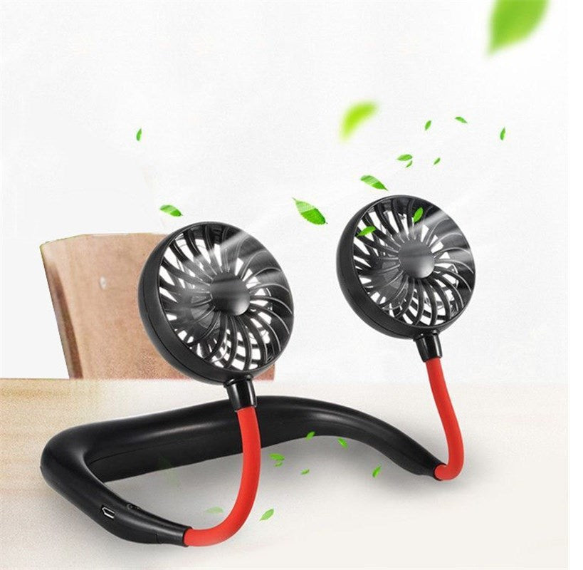 NEW 360° Adjustment USB Portable Neck Fan