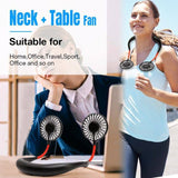 NEW 360° Adjustment USB Portable Neck Fan