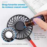 NEW 360° Adjustment USB Portable Neck Fan